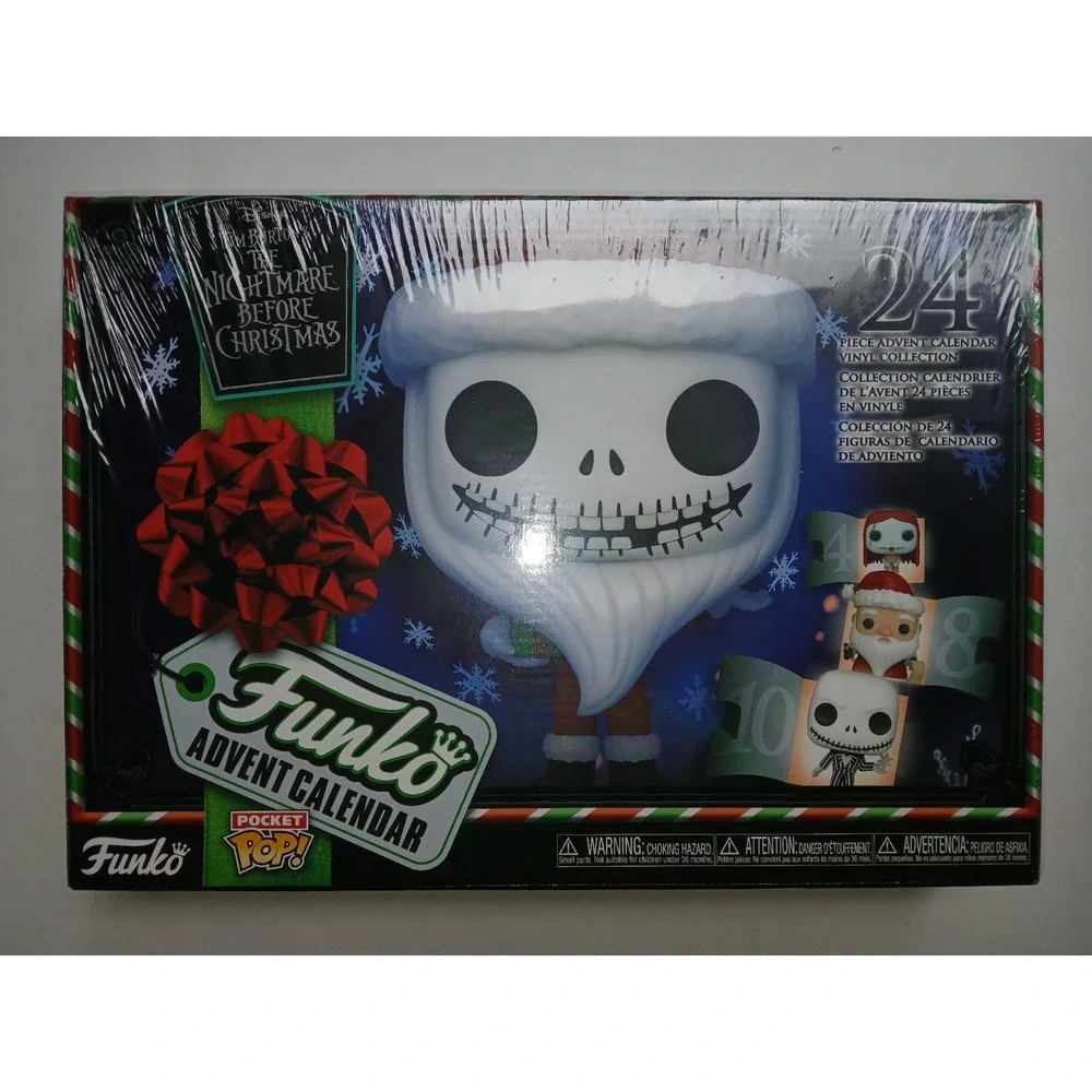 NEW‎ Sealed Funko Pop! The Nightmare Before Christmas - 24 Piece Advent Calendar